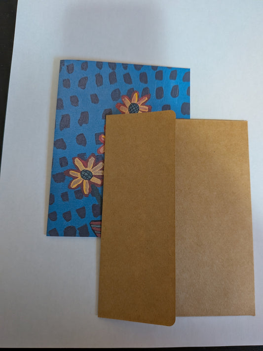 Orange Flowers Greeting Card