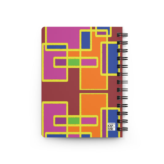 Geometric Spiral Bound Journal