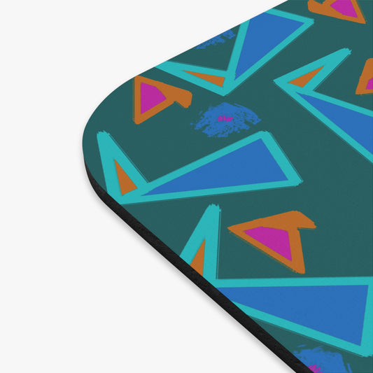 Geometric Birdies Mouse Pad