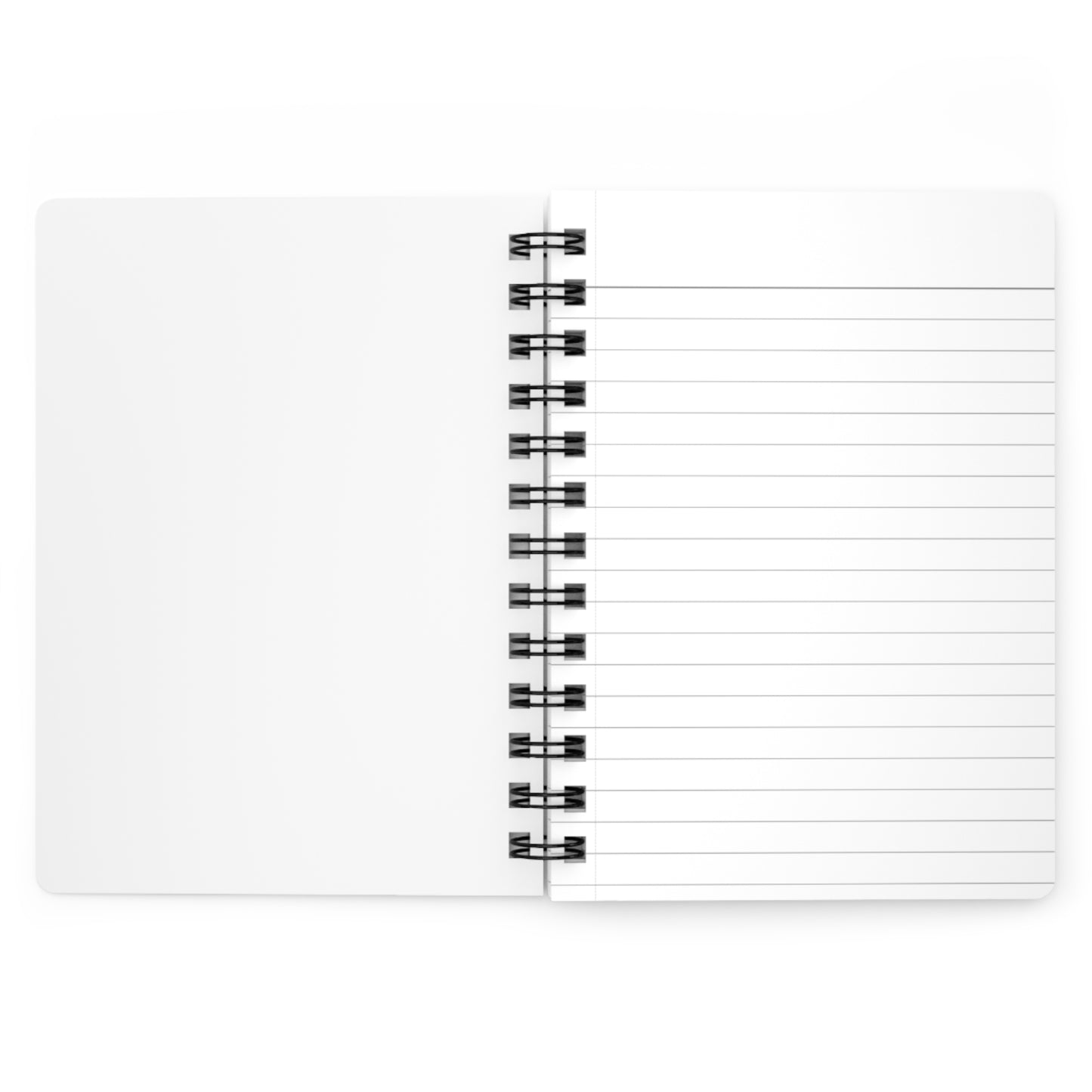Blue and Orange Spiral Bound Journal