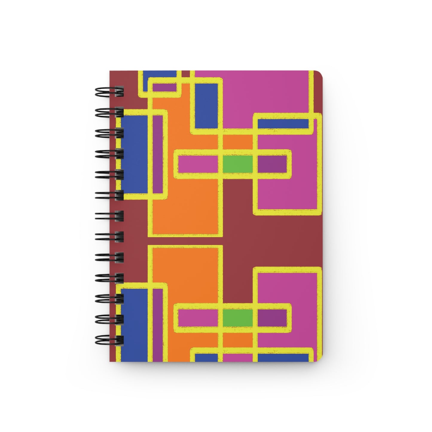 Geometric Spiral Bound Journal